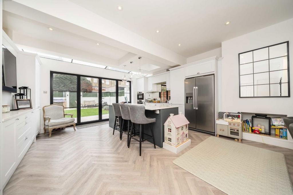 Open-plan living area