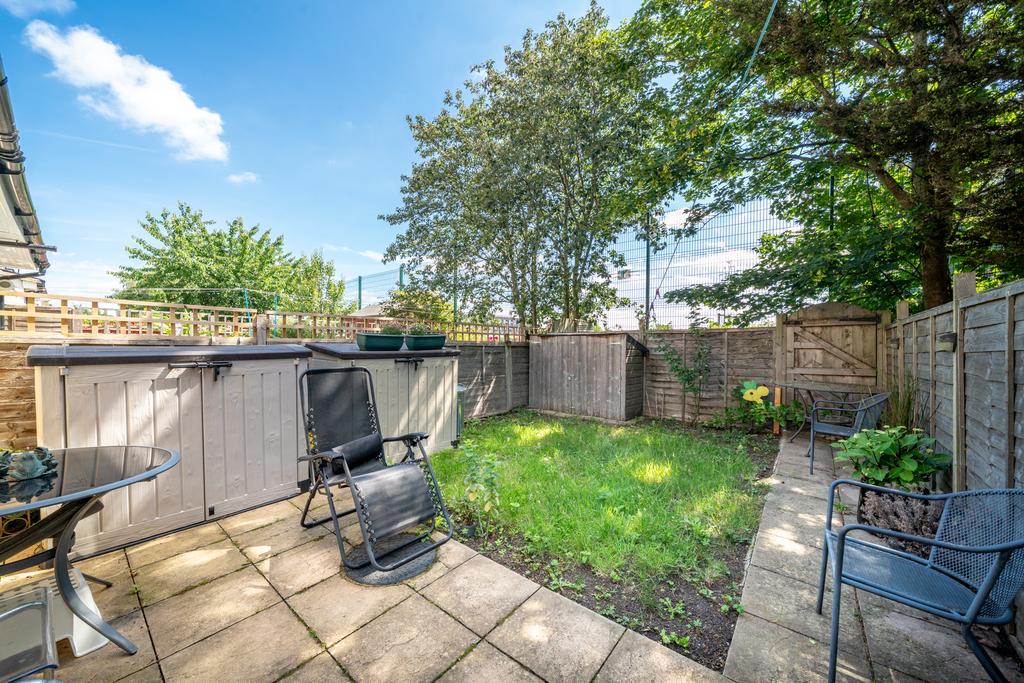 Patio view, garden