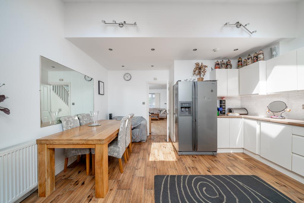 Open-plan living area, open plan living