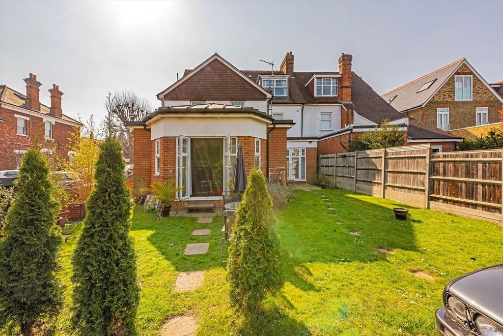 House exterior, garden