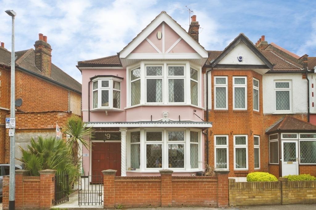 Semi-detached house exterior