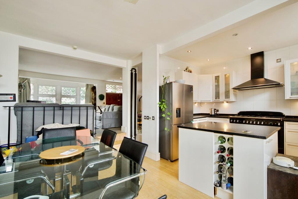 Open-plan living area, open plan living