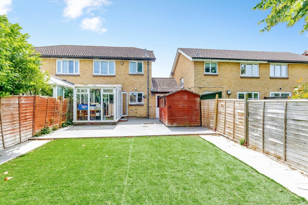House exterior, garden