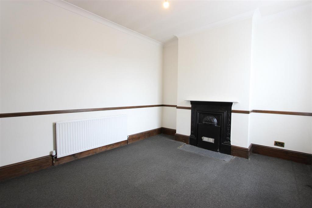 Living room, fireplace