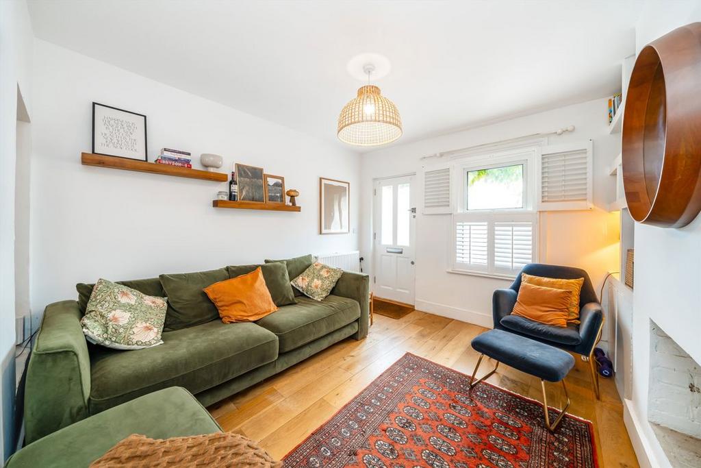 Living room, fireplace