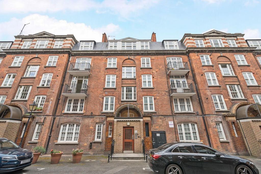 Apartment building facade, block of apartments