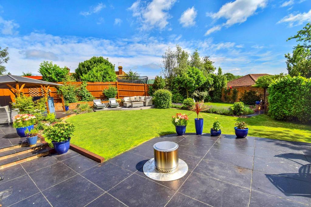 Patio view, garden