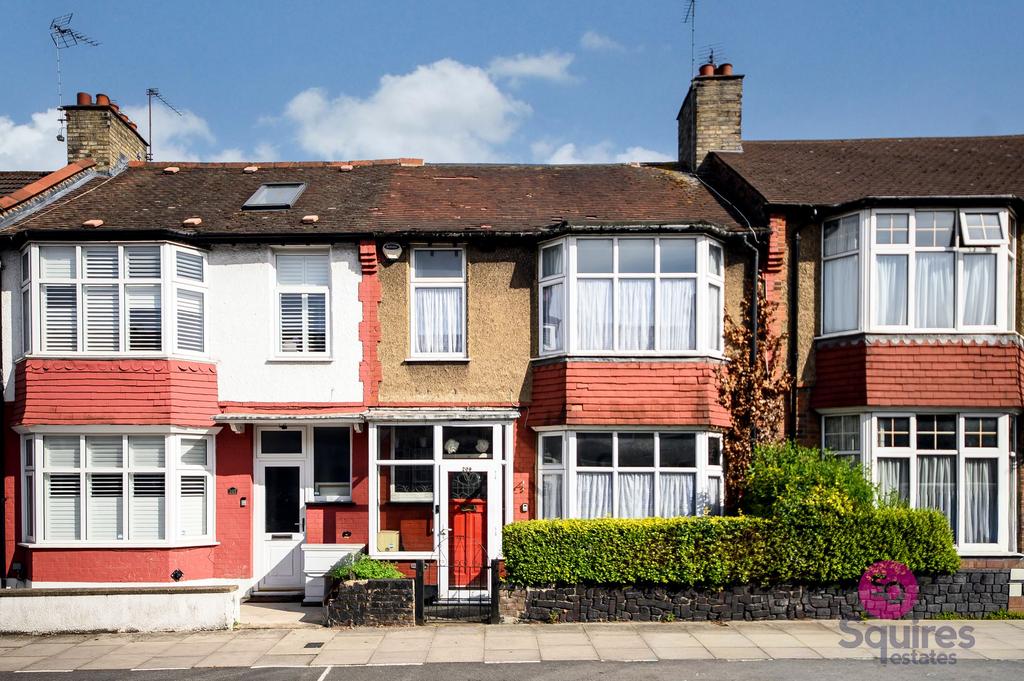 Terraced house exterior
