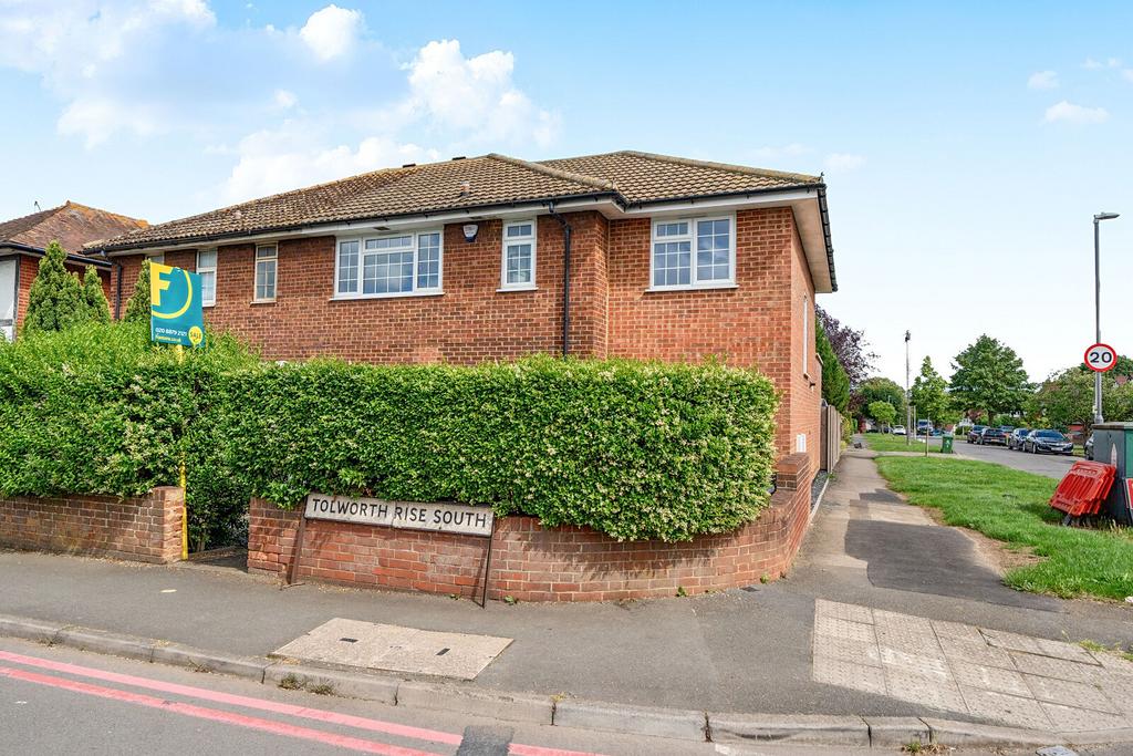 Semi-detached house exterior
