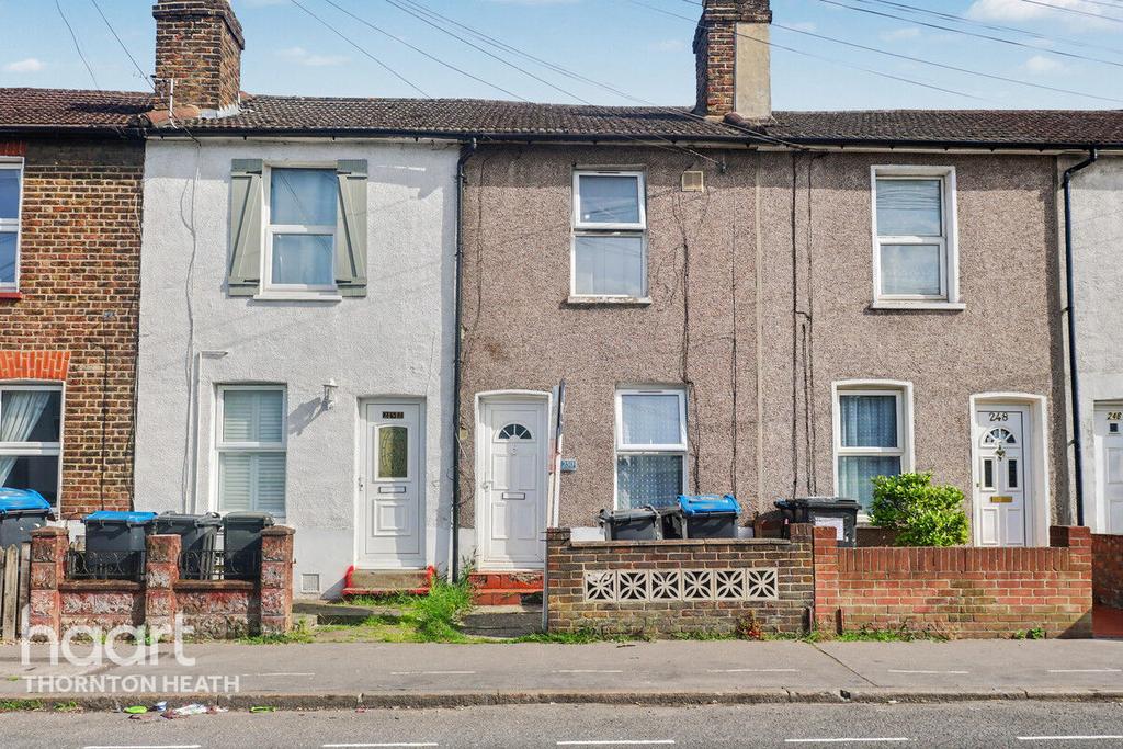 Terraced house exterior