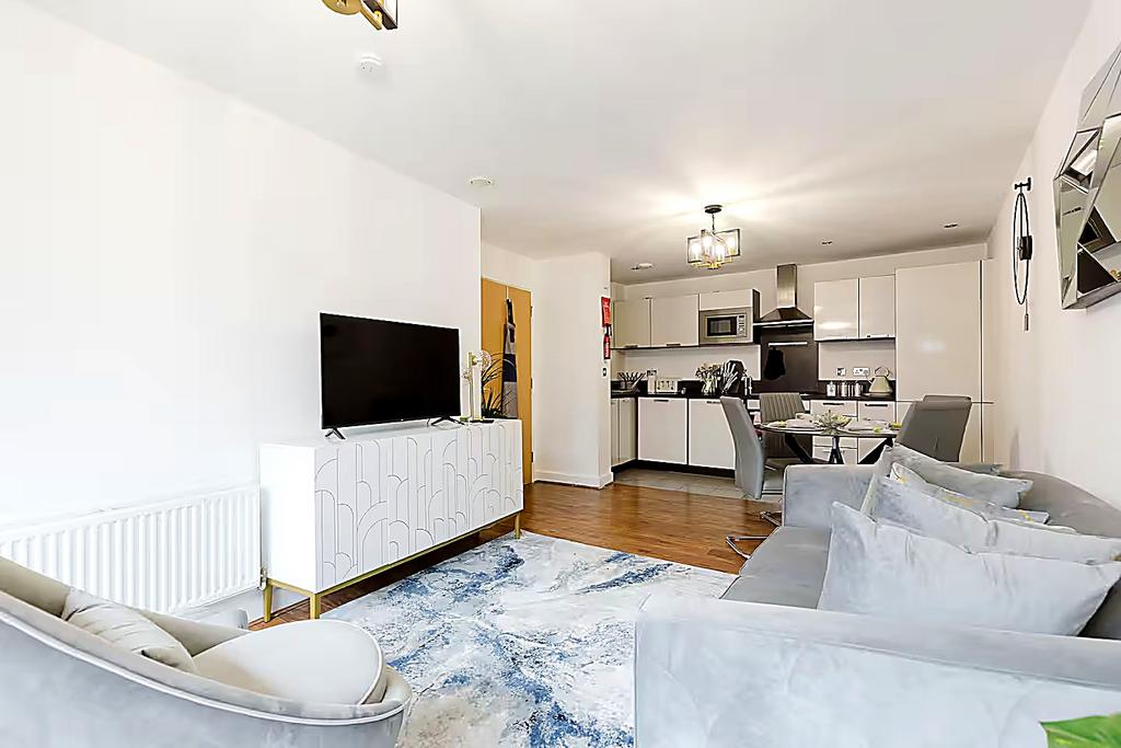 Open-plan living area, open plan living