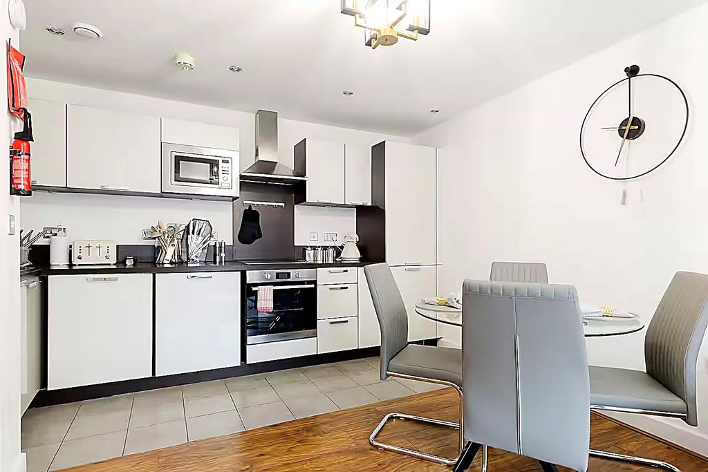 Open-plan living area