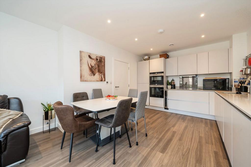 Open-plan living area