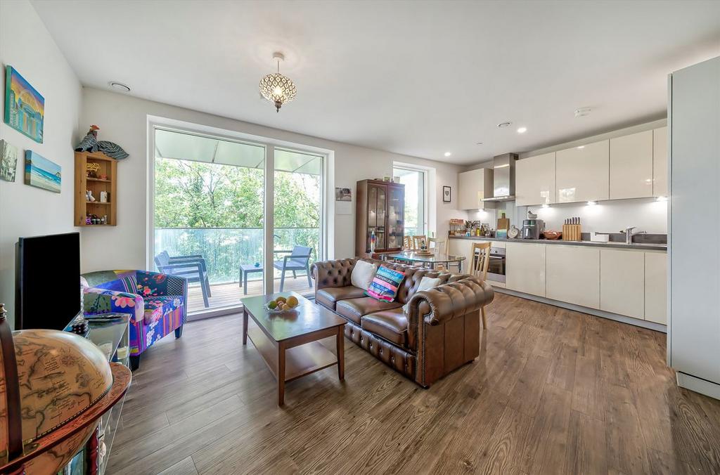 Open-plan living area, open plan living