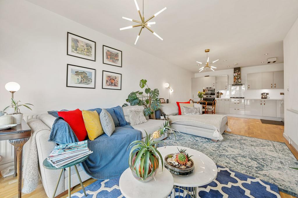 Living room, open plan living