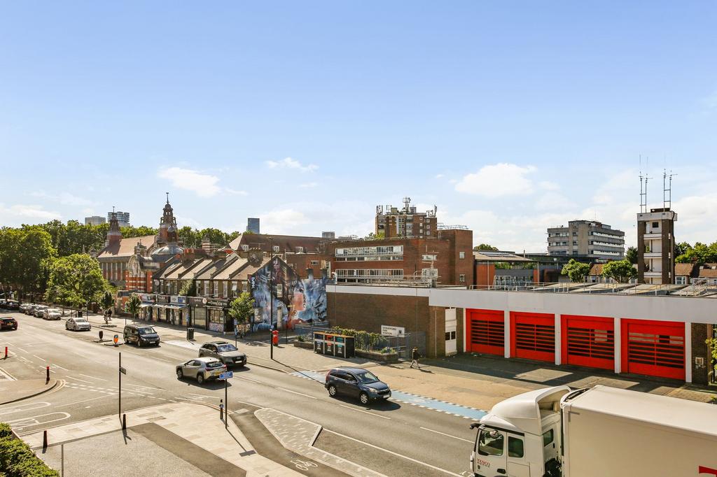 Street scene with property