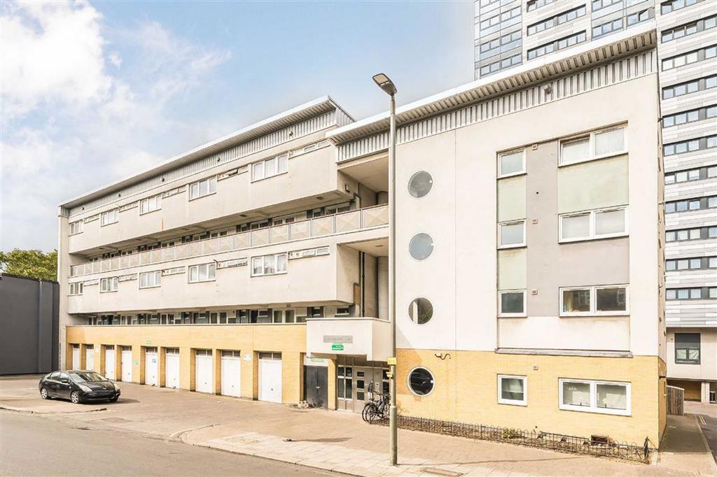 Apartment building facade, block of apartments