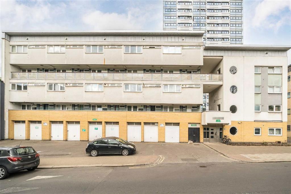 Apartment building facade, block of apartments