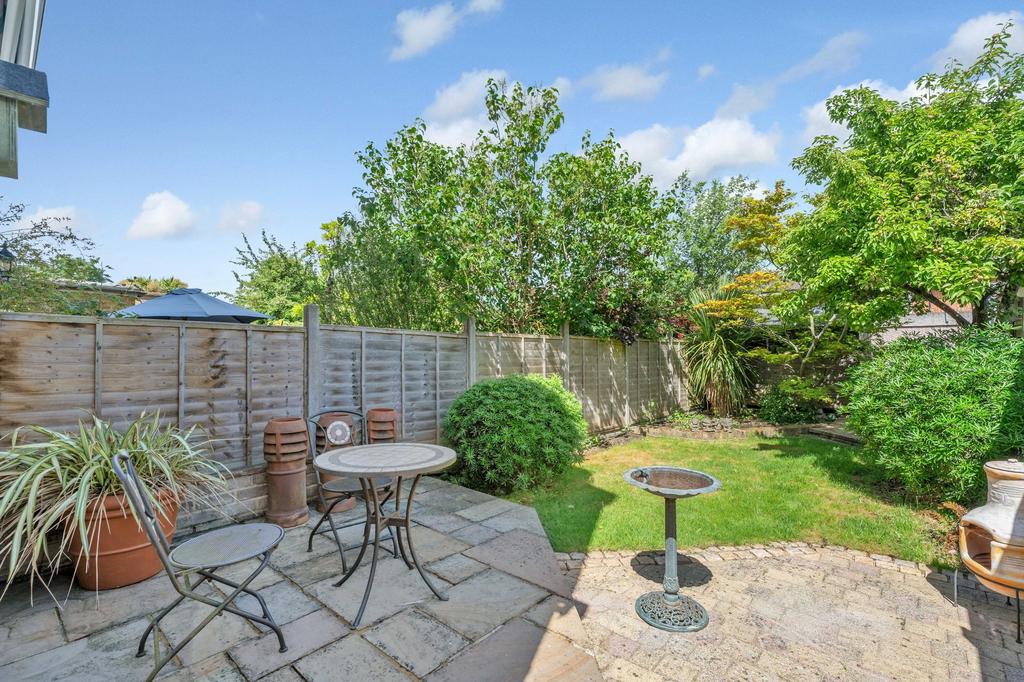 Patio view, garden
