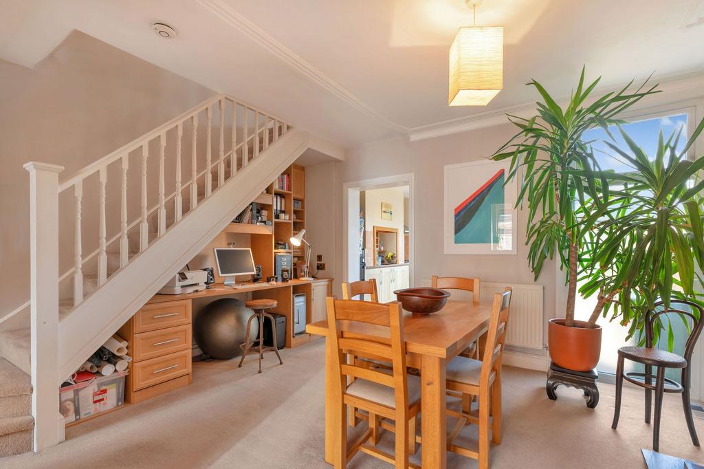 Open-plan living area