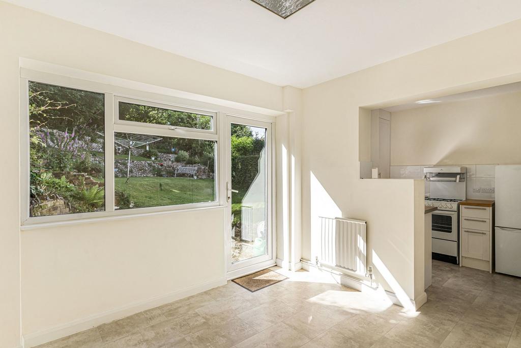 Open-plan living area