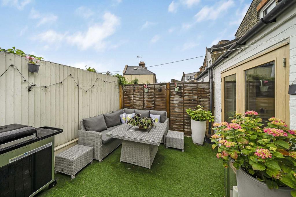 Patio view, garden