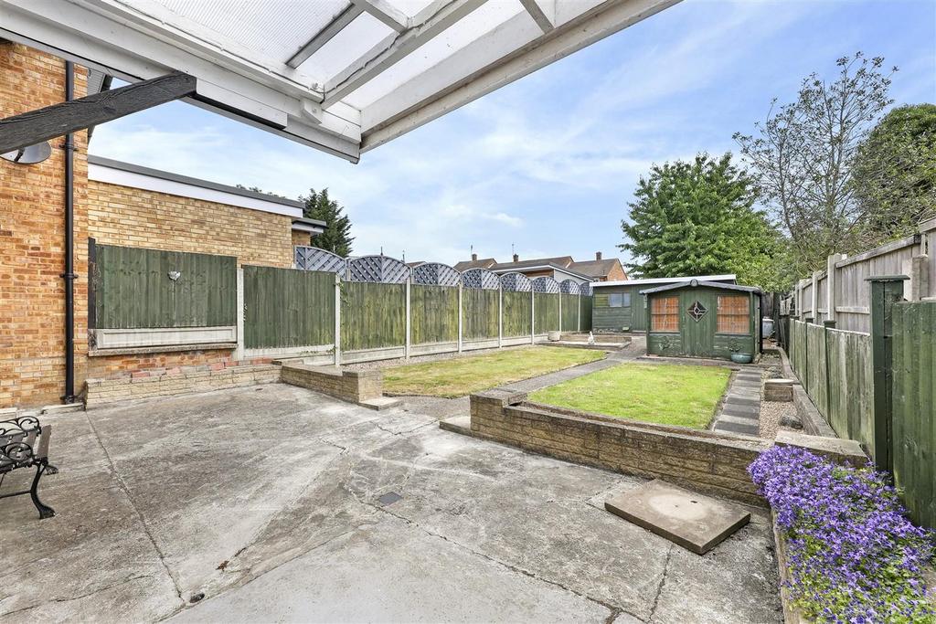 Patio view, garden