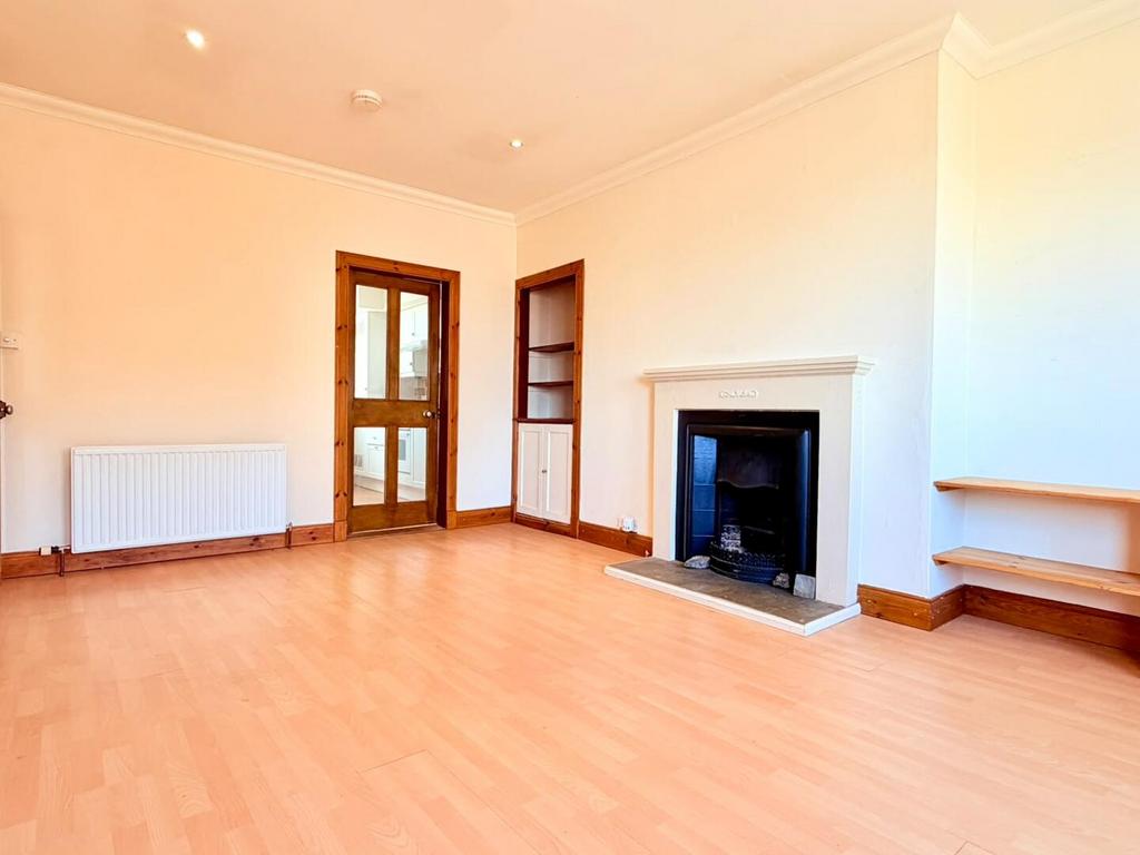 Living room, fireplace