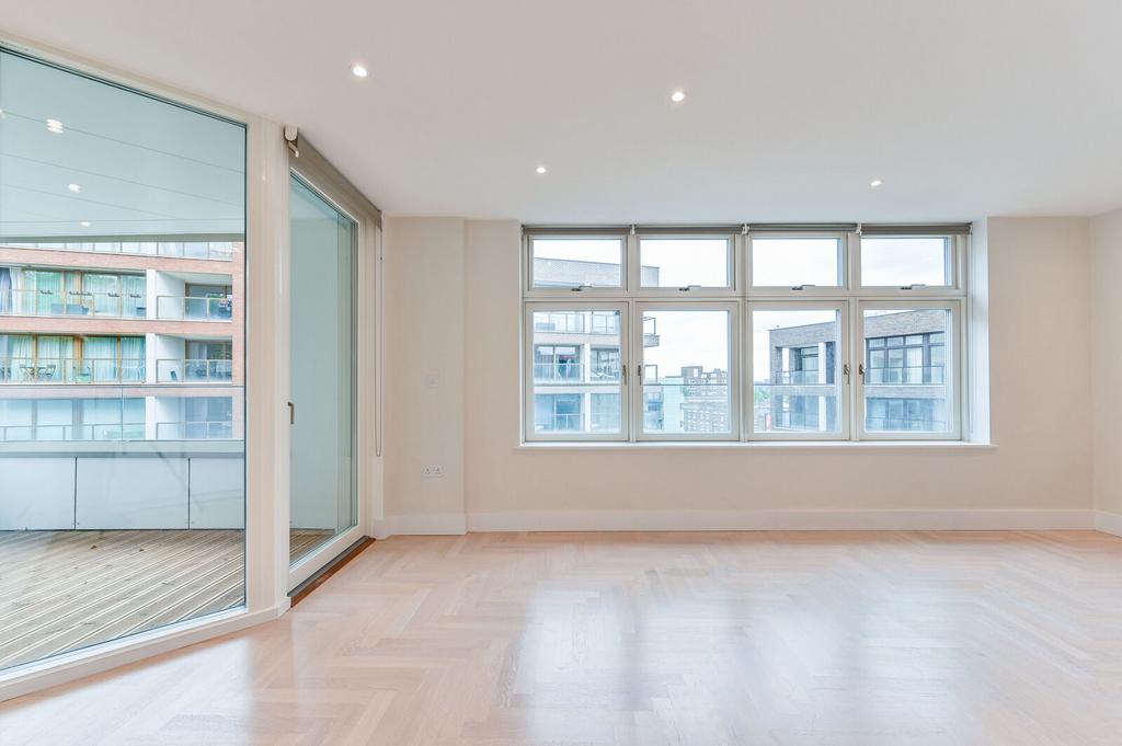 Open-plan living area
