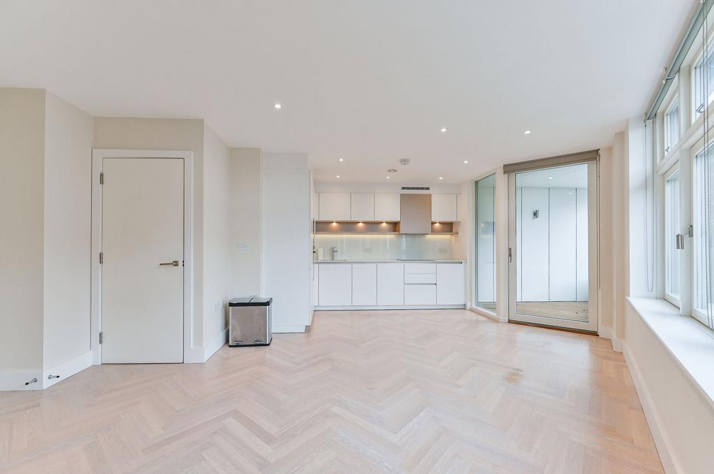 Open-plan living area, open plan living