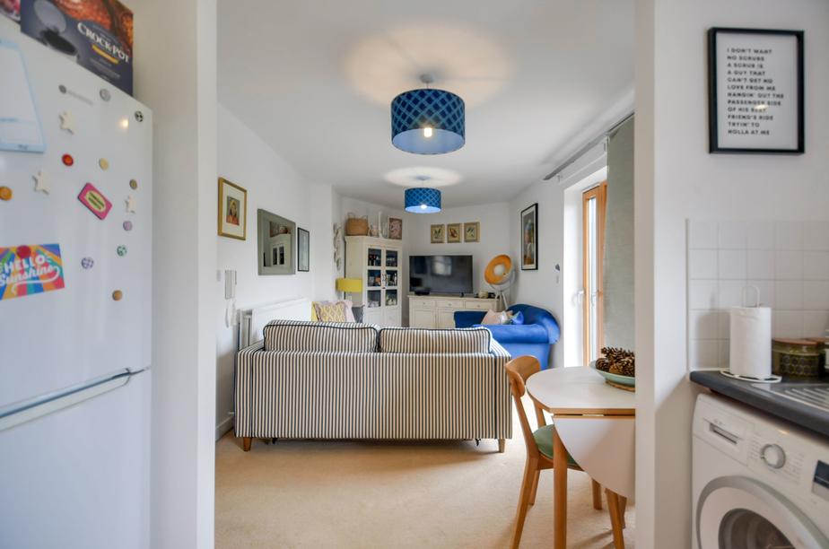 Open-plan living area, open plan living