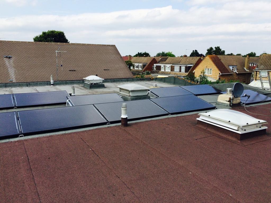 Roof terrace view, roof terrace