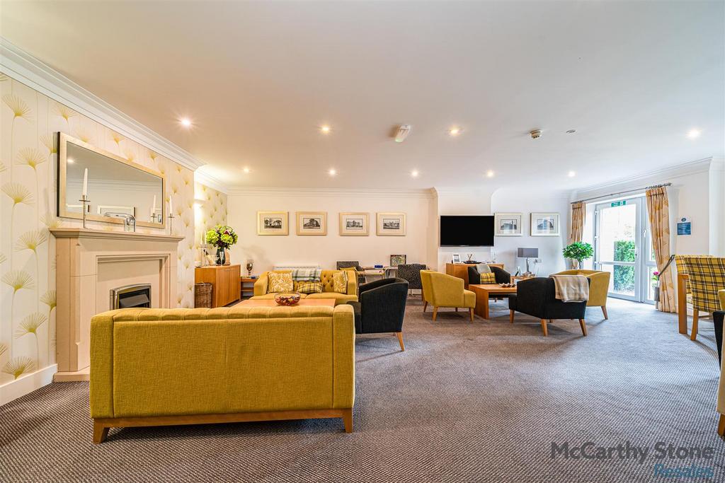 Living room, fireplace