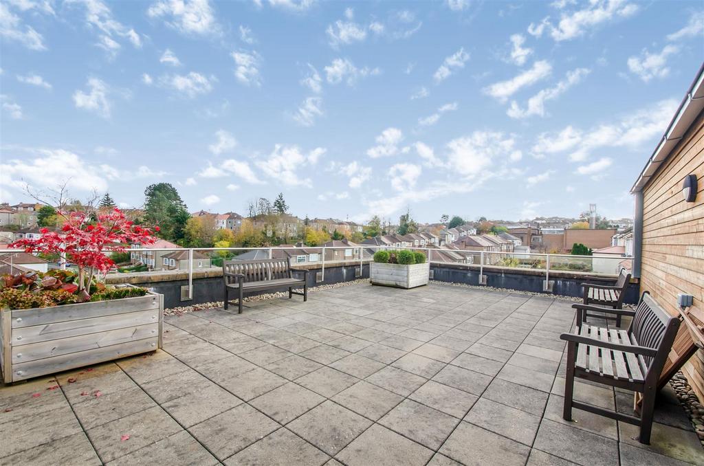 Roof terrace view, roof terrace