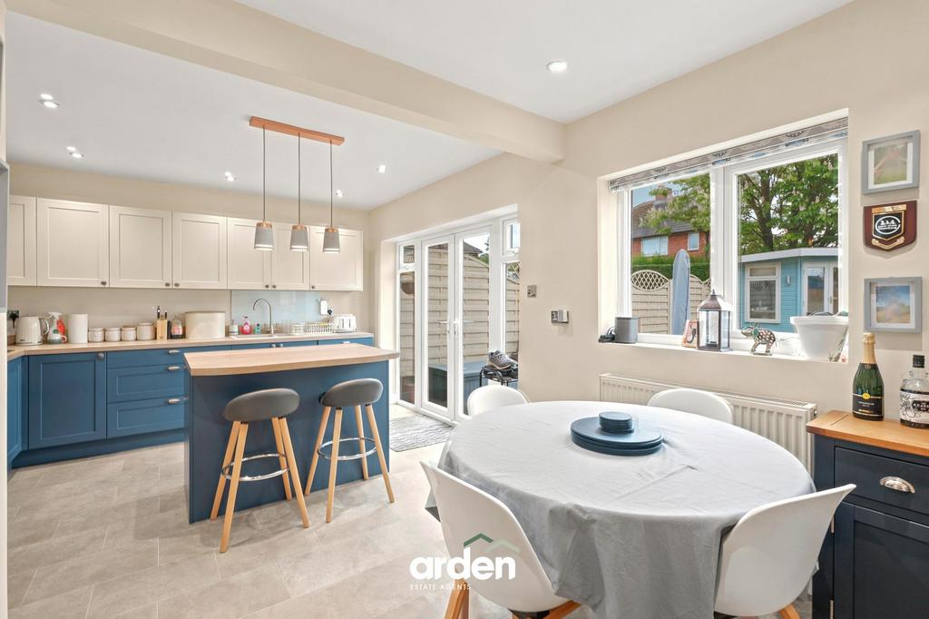Open-plan living area, open plan living