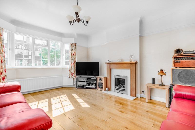 Living room, fireplace