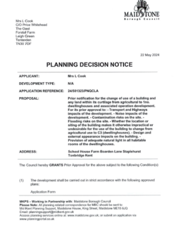 Plot for sale, Boarden Lane,Hawkenbury,Kent,TN12 0EB