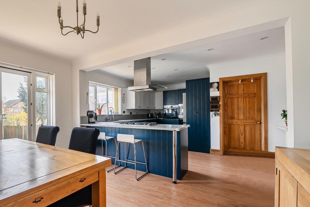 Open-plan living area, open plan living