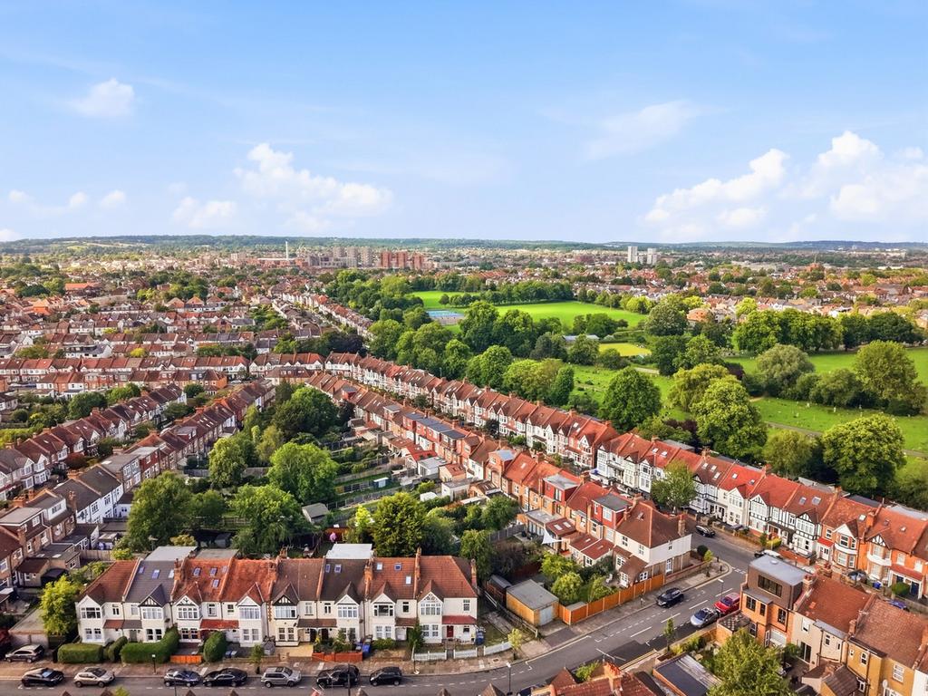 Street scene with property