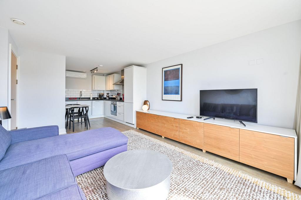 Open-plan living area, open plan living