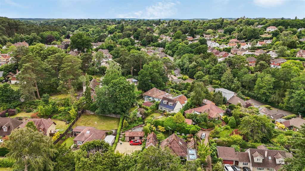 Aerial view, land