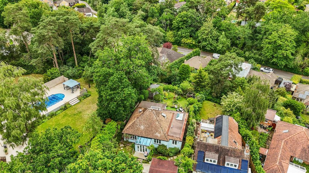Aerial view, land