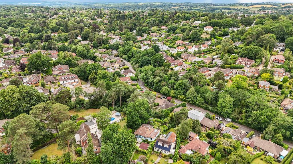 Aerial view, land