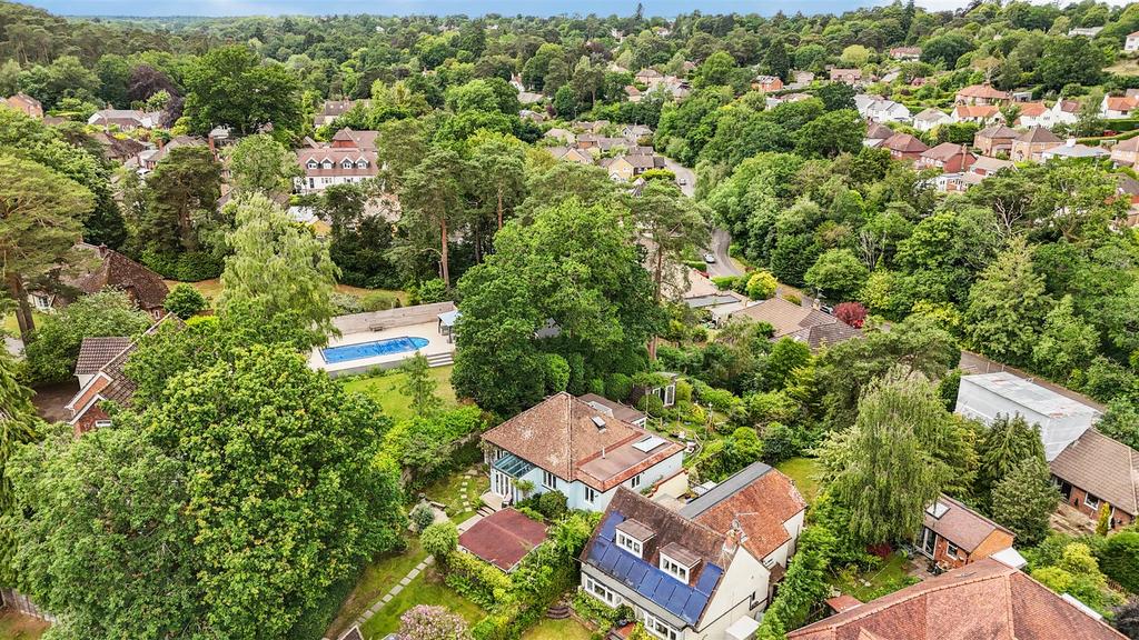 Aerial view, land