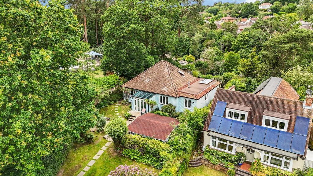 Aerial view, land