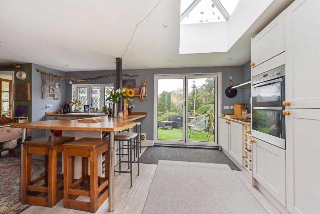 Open-plan living area, open plan living