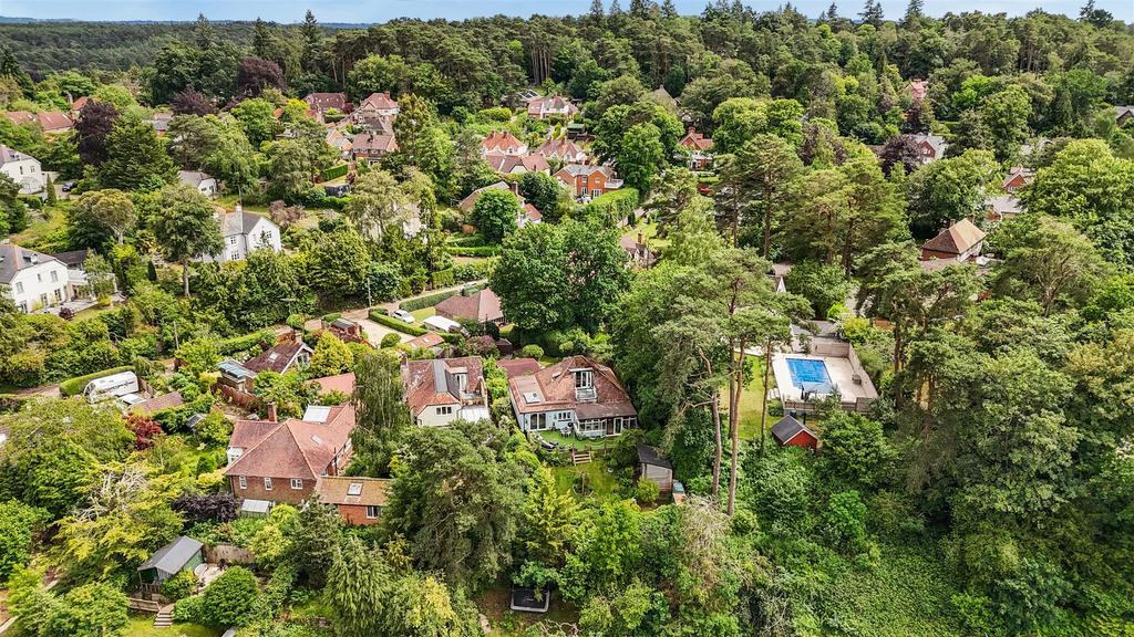 Aerial view, land