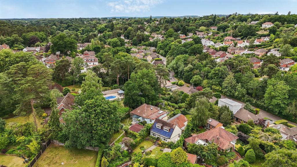 Aerial view, land