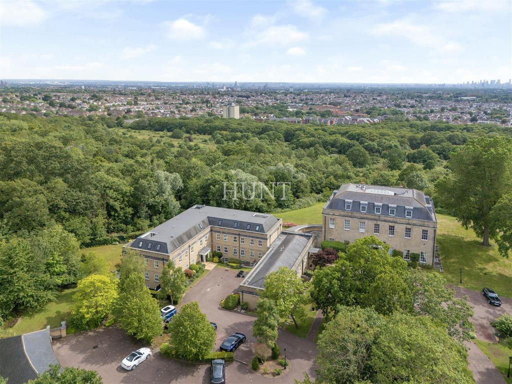 Aerial view, land