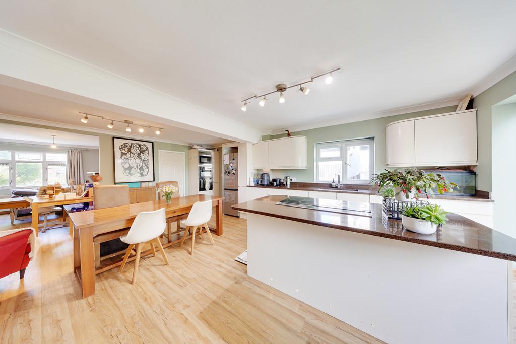 Kitchen, open plan living